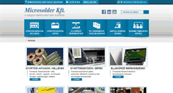 Desktop Screenshot of microsolder.hu